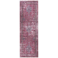 LÄUFER 80/250 cm  - Bordeaux, Trend, Textil (80/250cm) - Novel