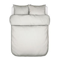 POSTELJNINA CLASSIC STRIPE 200/200 cm saten siva  - siva, Konvencionalno, tekstil (200/200cm) - Marc O'Polo