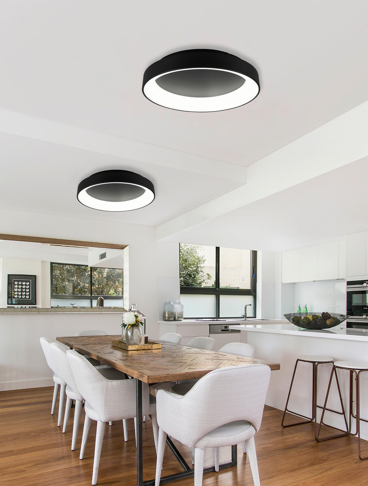 LED-DECKENLEUCHTE GIRONA 60/12 cm   - Design (60/12cm) - Trio Leuchten
