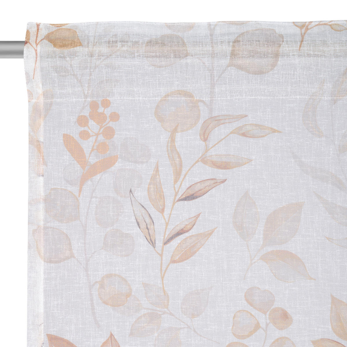 HOTOVÝ ZÁVĚS, poloprůhledné, 140/245 cm - žlutá, Konvenční, textil (140/245cm) - Esposa