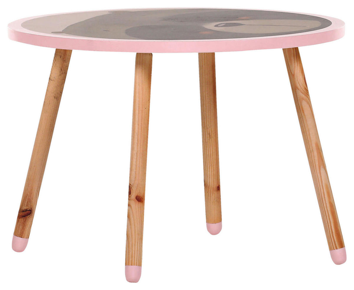 KINDERSITZGRUPPE Anouk Rosa  - Rosa, KONVENTIONELL, Holz/Holzwerkstoff