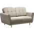 ZWEISITZER-SOFA in Textil Naturfarben - Naturfarben, Design, Holz/Textil (154/90/93cm) - Hom`in ZWEISITZER-SOFA in Textil Naturfarben - Naturfarben, Design, Holz/Textil (154/90/93cm) - Hom`in