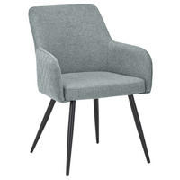 ARMLEHNSTUHL  in Eisen  - Schwarz/Grau, Design, Kunststoff/Metall (61/85/64cm) - SetOne by Musterring