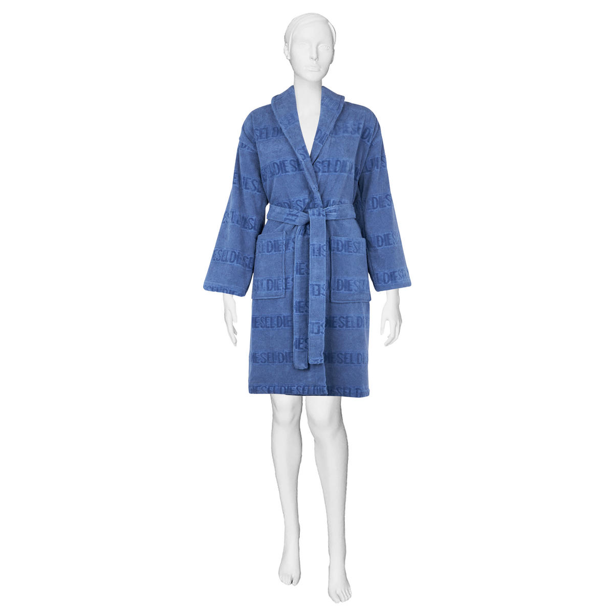 BADEMANTEL XXL Unisex  - Blau, Basics, Textil (XXLnull) - Diesel