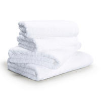 FROTTIERSET Superwuschel Weiß 4-teilig  - Weiß, Basics, Textil - Moeve