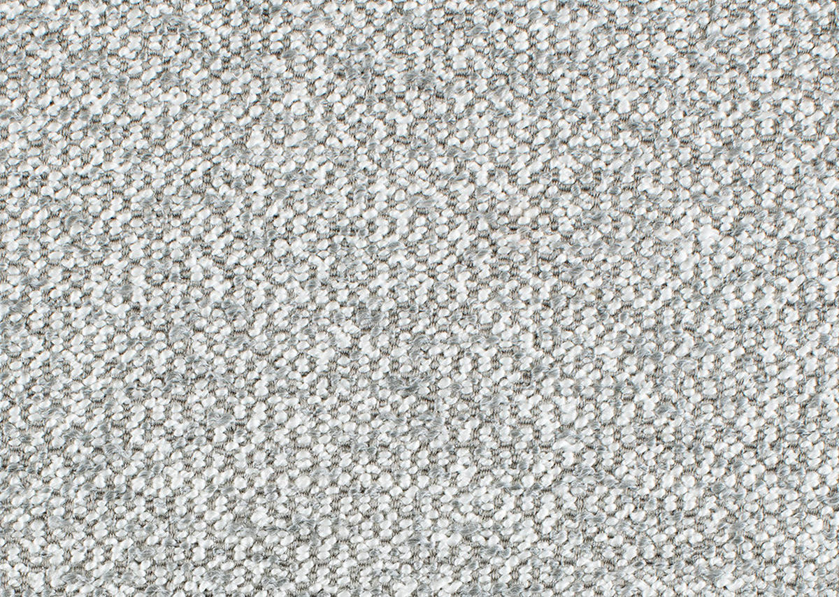 SESSEL in Flachgewebe Hellgrau  - Edelstahlfarben/Eichefarben, Design, Holz/Textil (76/105/87cm) - Koinor