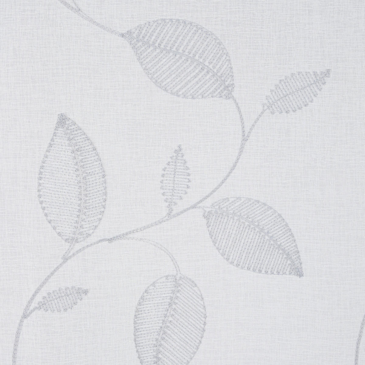 KONČANA ZAVESA  prosojno  140/245 cm   - bela/svetlo siva, Konvencionalno, tekstil (140/245cm) - Esposa