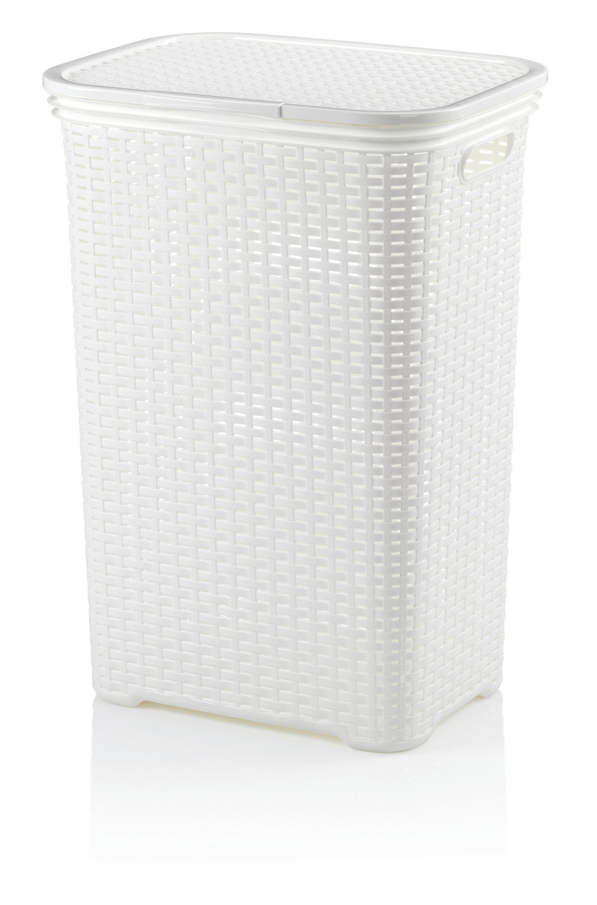 WÄSCHETONNE - Weiß, Basics, Kunststoff (33,5/60/43,5cm) - Kela