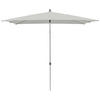 SONNENSCHIRM  210/150 cm  - Silberfarben/Hellgrau, Konventionell, Textil/Metall (210/150cm) - Glatz