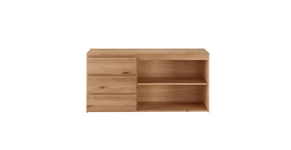 SIDEBOARD 140/65/39 cm  in Naturfarben, Eichefarben  - Eichefarben/Naturfarben, KONVENTIONELL, Holz (140/65/39cm) - Linea Natura