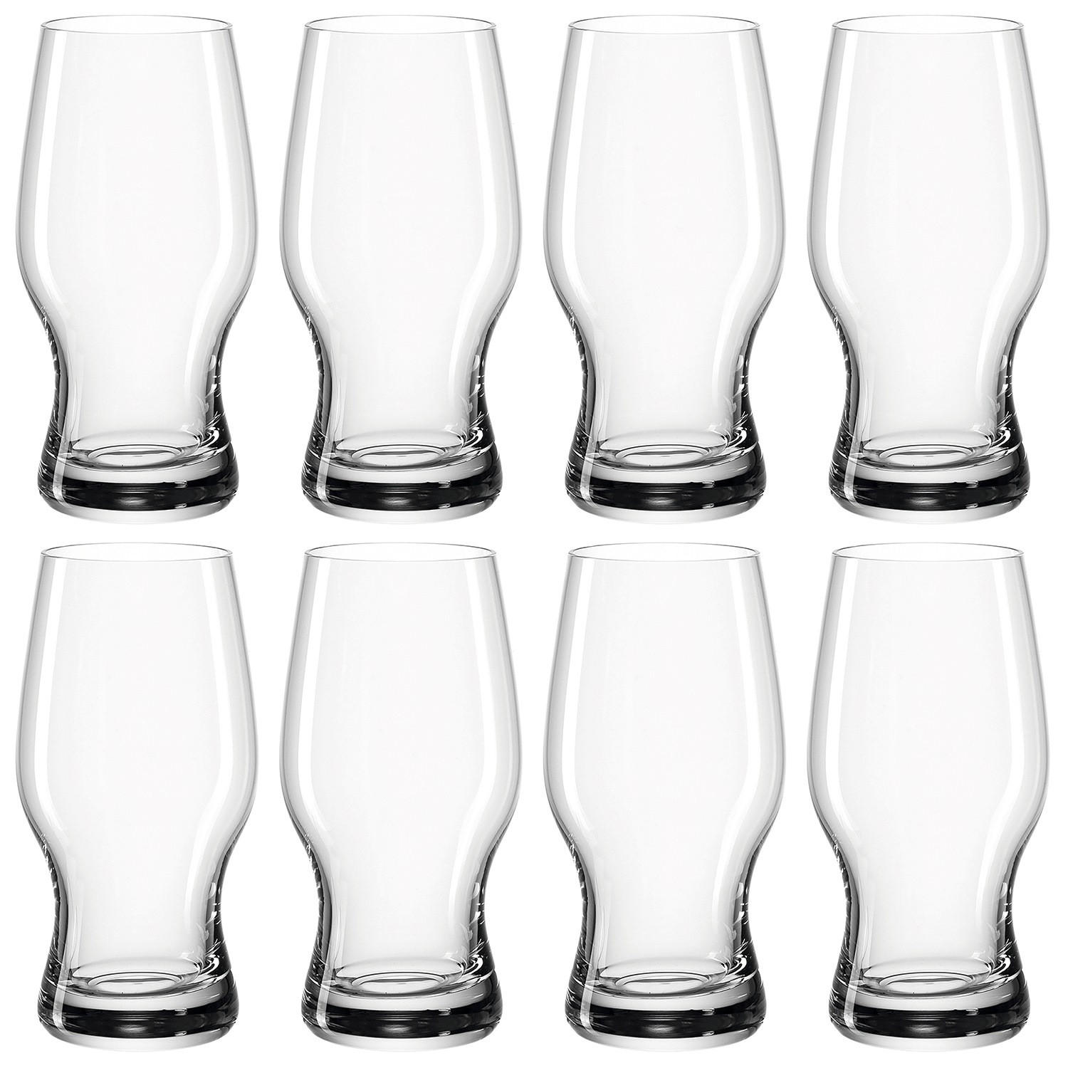 GLÄSERSET Taverna 8-teilig  - Transparent, Basics, Glas (7,50/15,00/7,50cm) - Leonardo