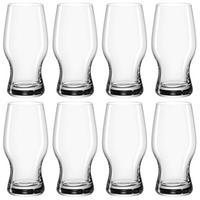GLÄSERSET Taverna 8-teilig  - Transparent, Basics, Glas (7,50/15,00/7,50cm) - Leonardo
