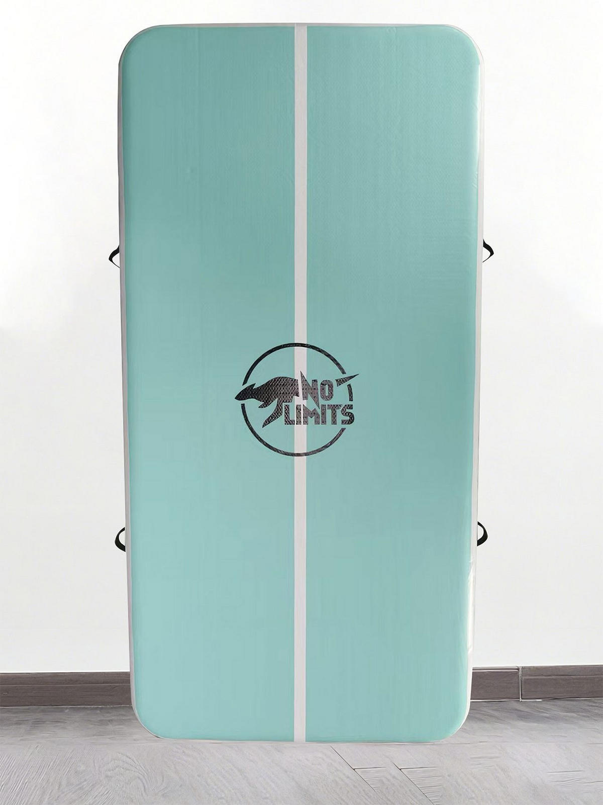 GYMNASTIKMATTE AIR MATTRESS  - Türkis/Weiß, KONVENTIONELL, Kunststoff (300/150/20cm)