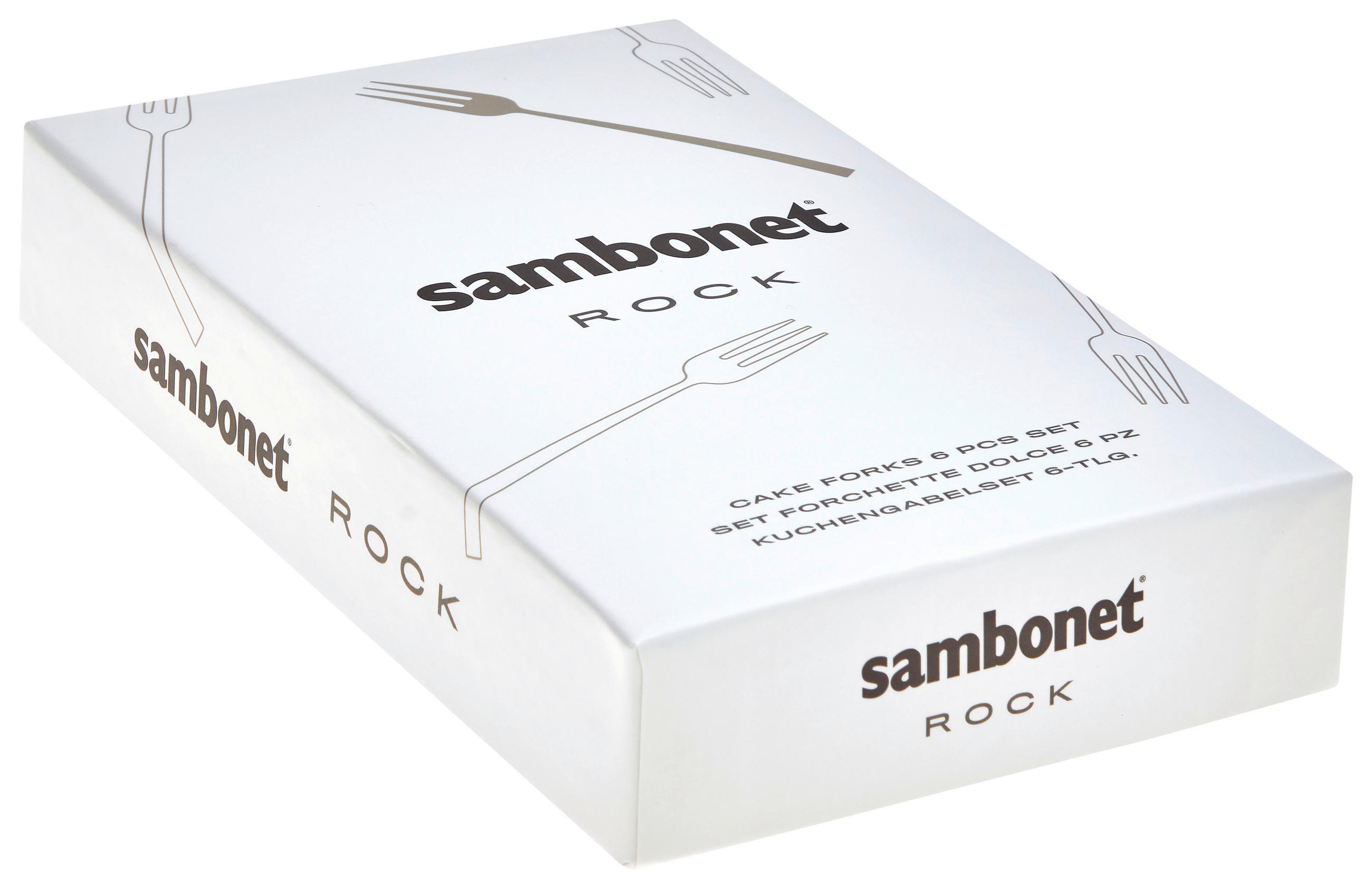 KUCHENGABEL-SET 6-TEILIG - Basics (12/14/2cm) - Sambonet