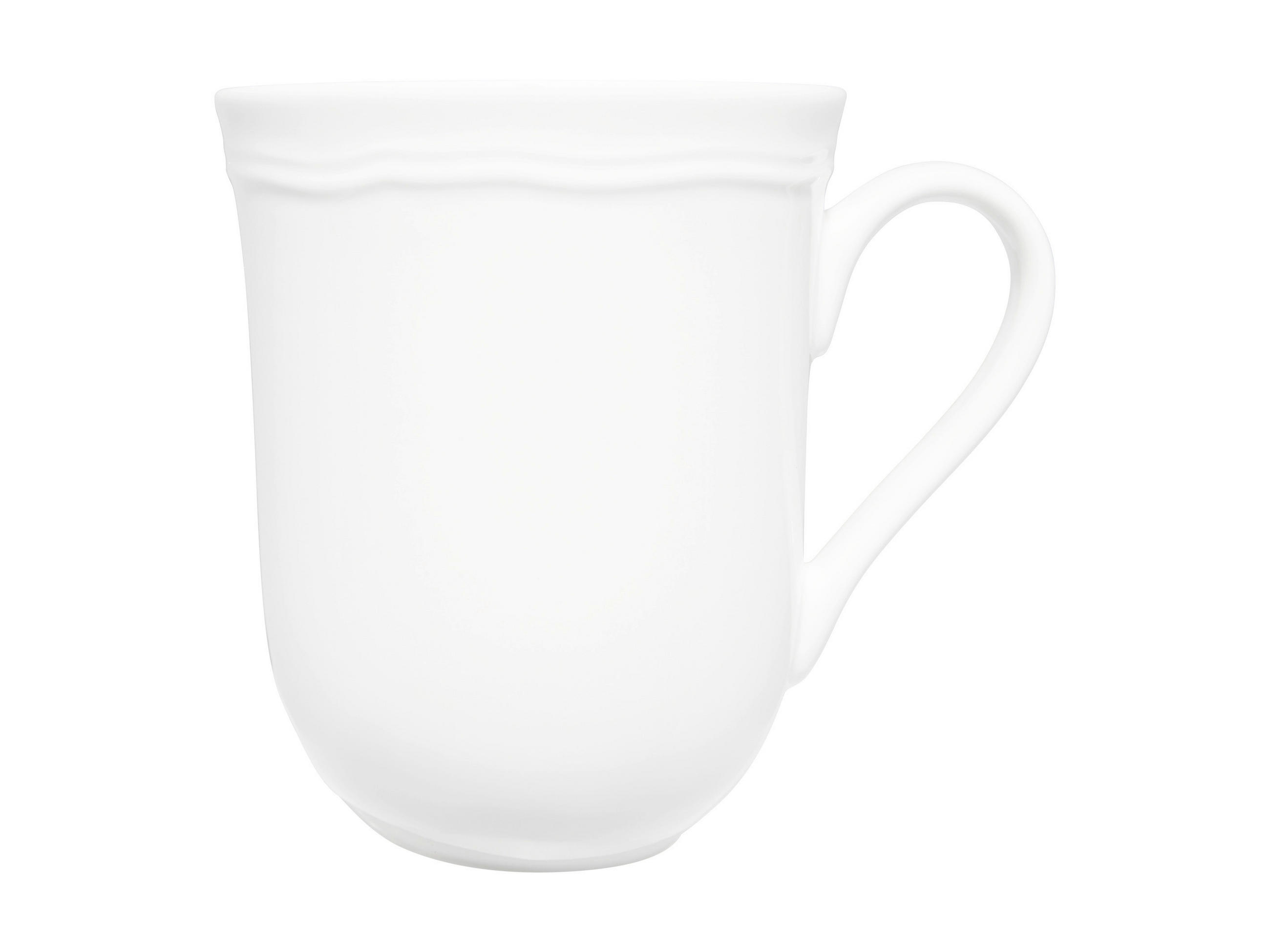 ŠÁLEK porcelán keramika  - bílá, Basics, keramika (12.3/11.2/9.2cm)