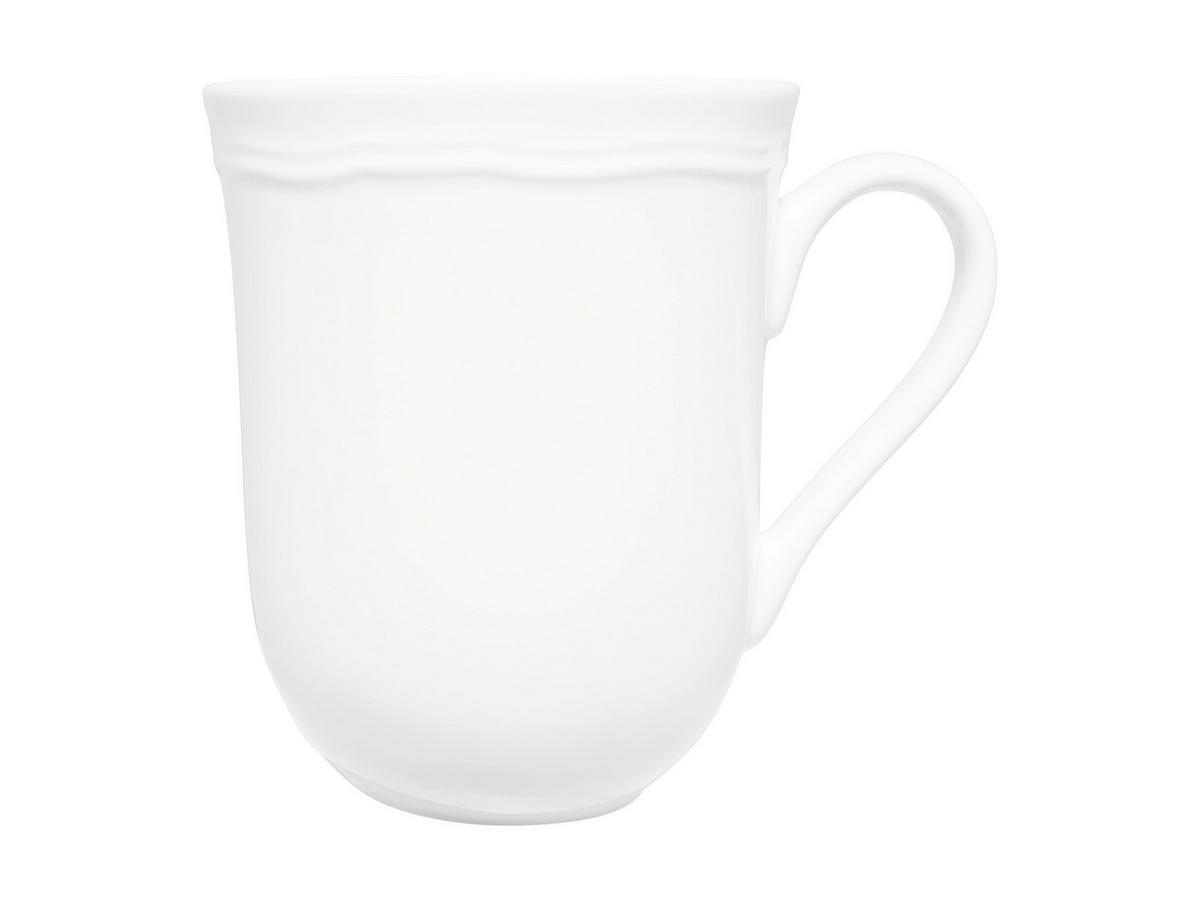 ŠÁLEK porcelán keramika  - bílá, Basics, keramika (12.3/11.2/9.2cm)