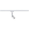 SCHIENENSYSTEM-STRAHLER URail 5,8/11/6,6 cm   - Chromfarben/Weiß, Design, Metall (5,8/11/6,6cm) - Paulmann
