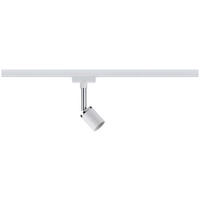URAIL SCHIENENSYSTEM-STRAHLER - Chromfarben/Weiß, Design, Metall (5,8/11/6,6cm) - Paulmann