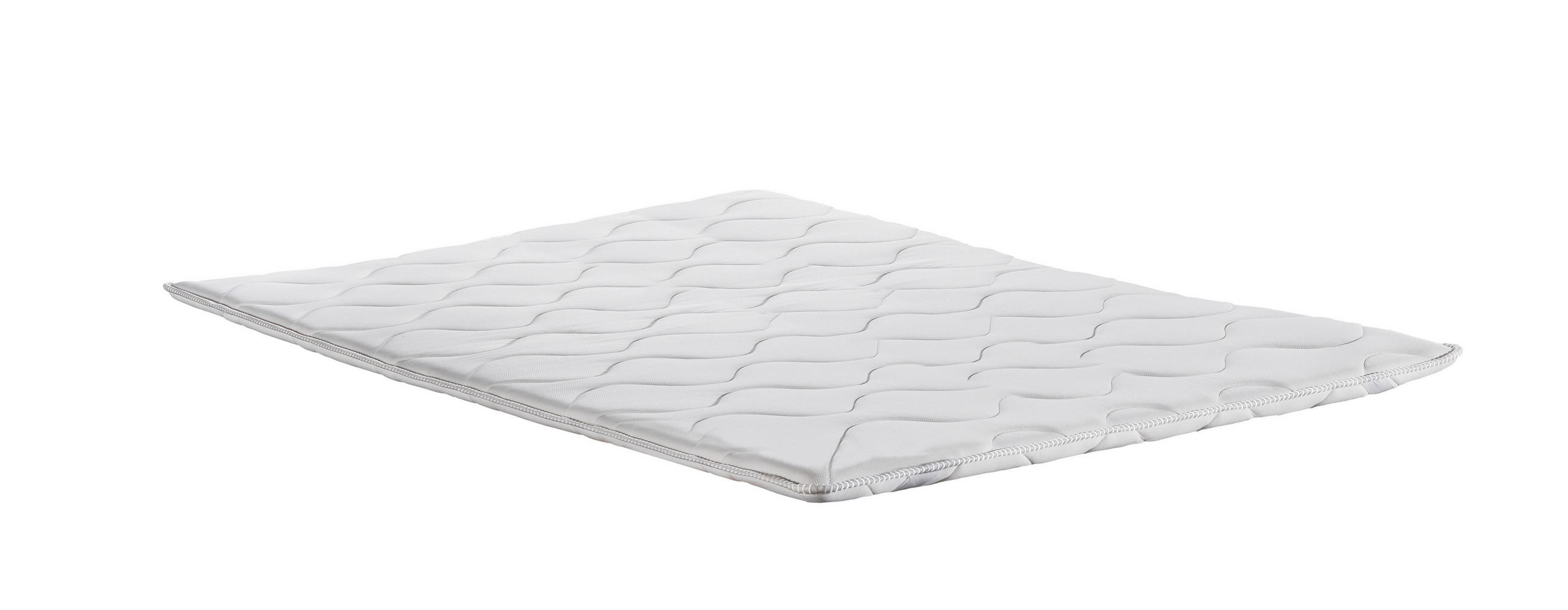 TOPPER DREAM SYNC TOPPER 180/200 cm Höhe ca. 6 cm  - Weiß, Basics, Textil (180/200cm) - Livetastic