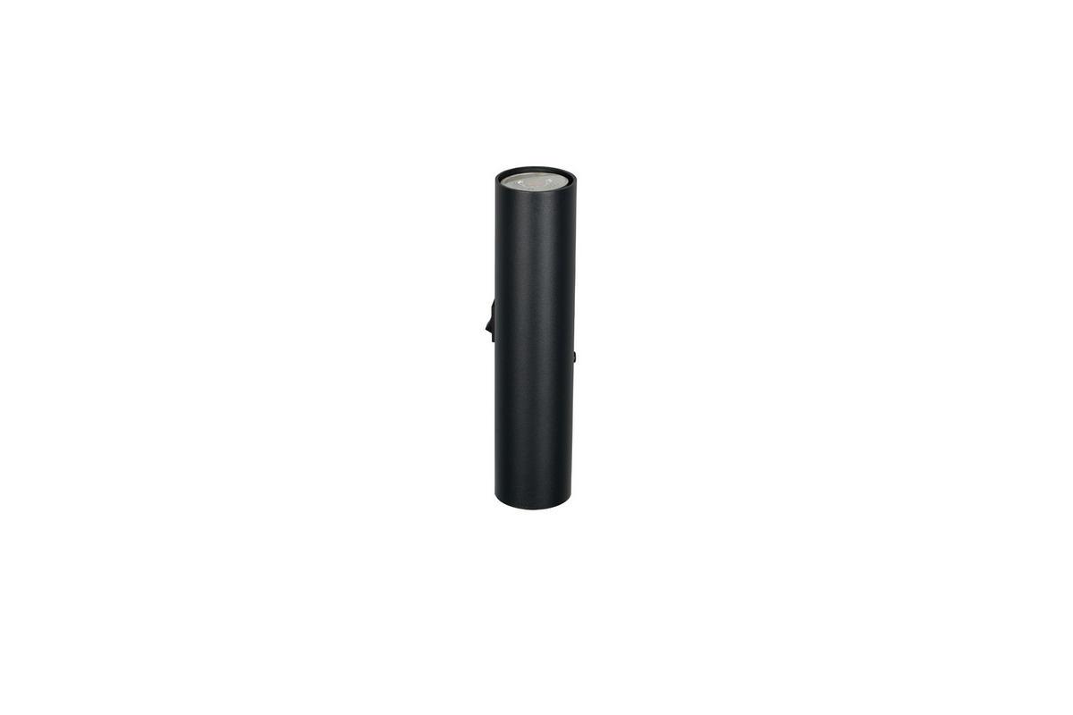 WANDLEUCHTE Taryn 4/18/7 cm   - Schwarz, Design, Metall (4/18/7cm)
