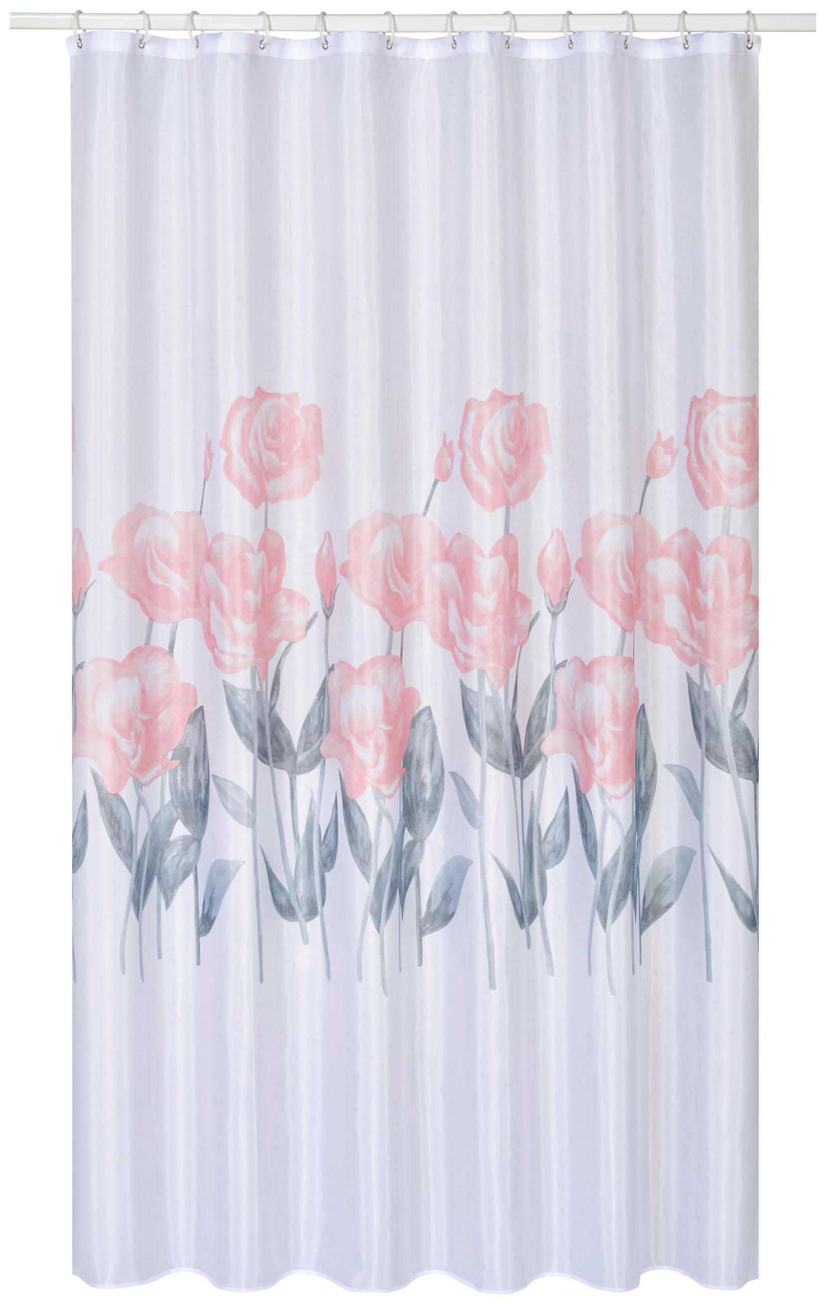 DUSCHVORHANG 180/200 cm  - Rosa, Basics, Textil (180/200cm) - Esposa