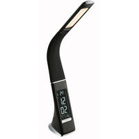 LED-TISCHLEUCHTE - Schwarz, Design, Kunststoff/Metall (25/7/50cm) - Globo