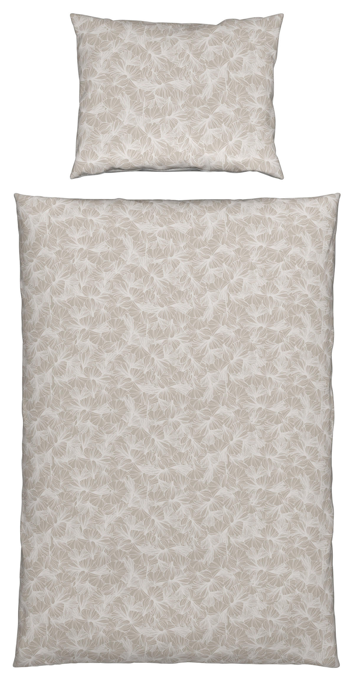 POSTEĽNÁ BIELIZEŇ, renforcé, sivá, 140/200 cm - sivá, Konventionell, textil (140/200cm) - Esposa