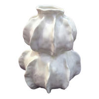 VASE 18 cm  - Weiß, Trend, Keramik (14,5/18cm)