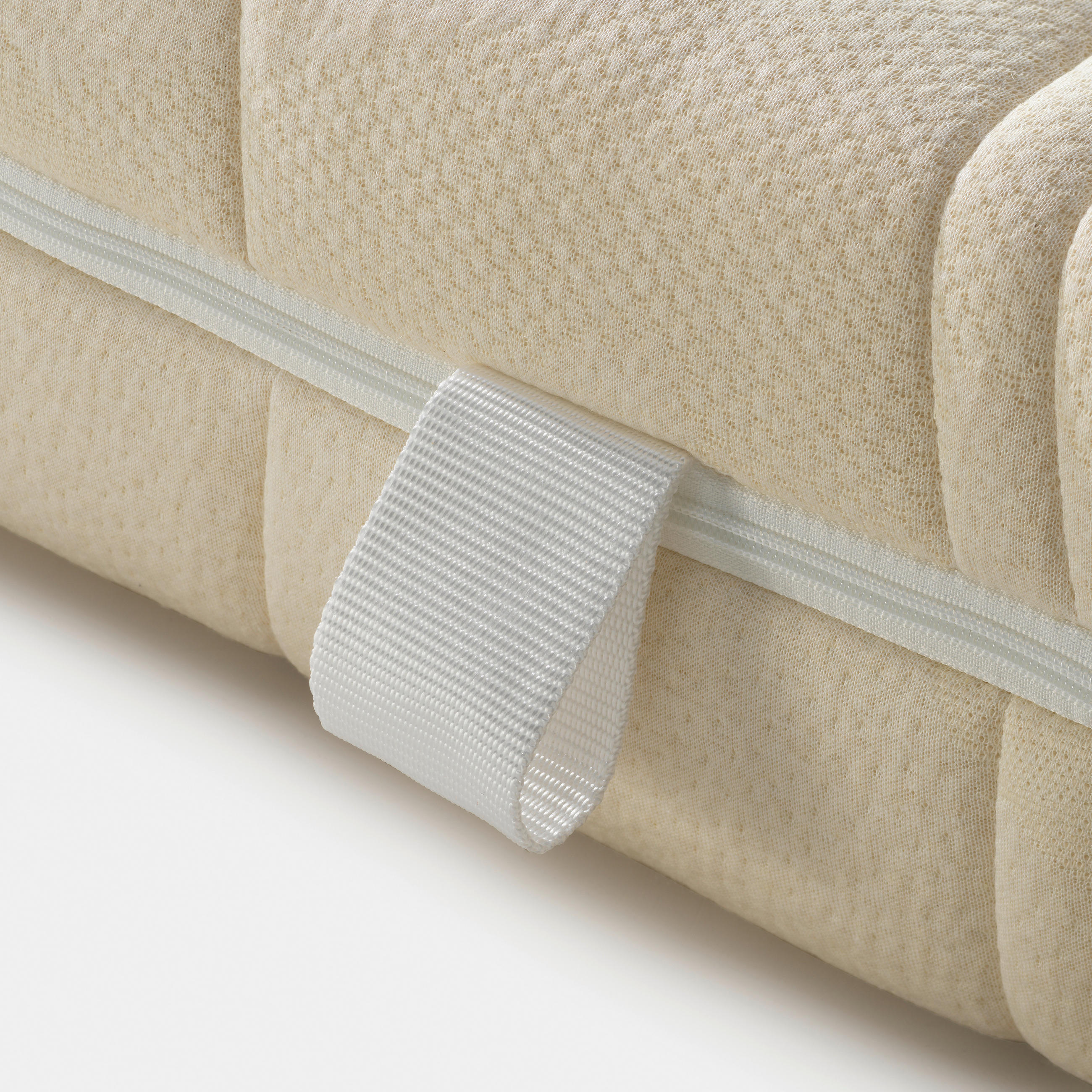 LATEXMATRATZE Waldgrün 100/200 cm Höhe ca. 18 cm 7 -Zonen - Weiß, Basics, Textil (100/200cm) - Linea Natura