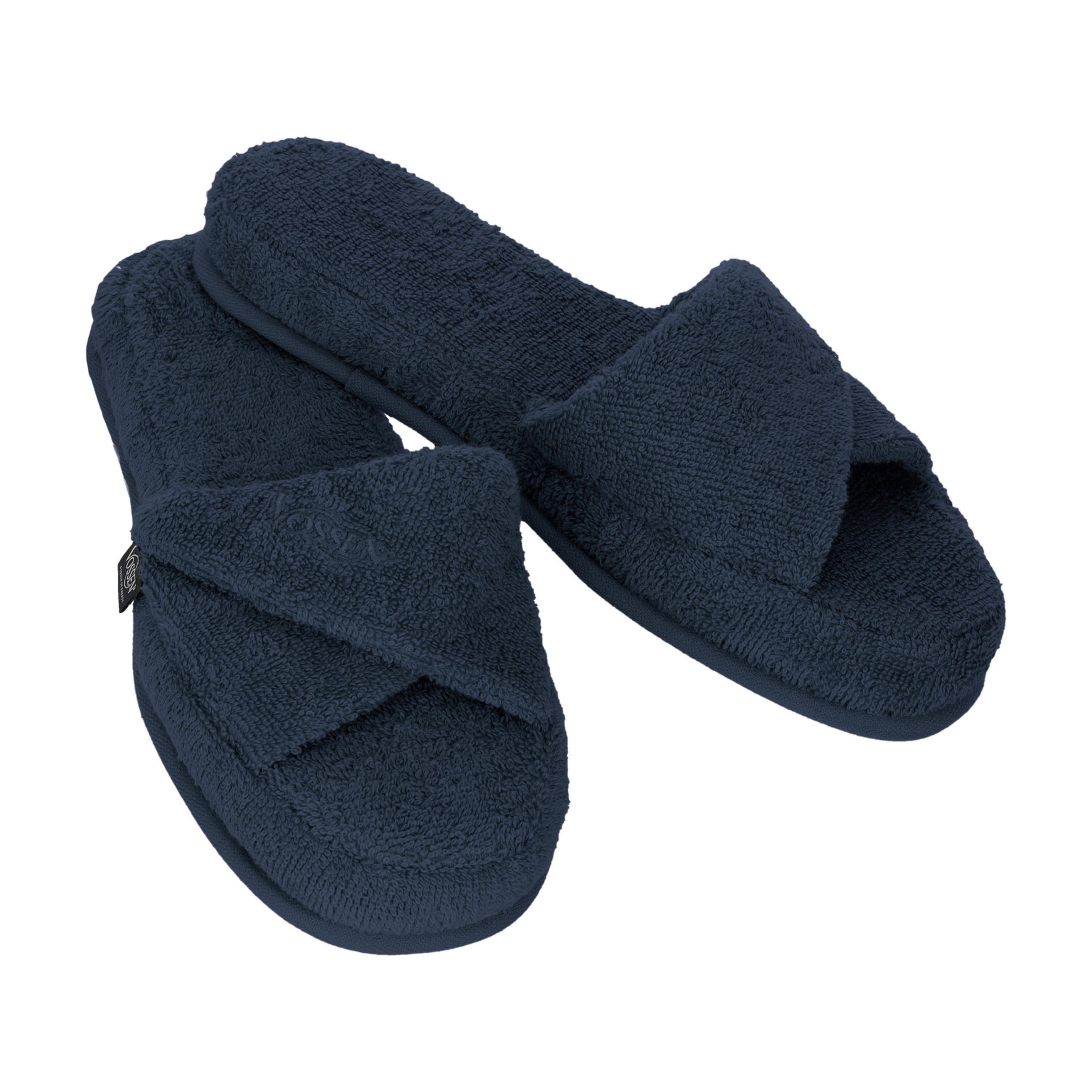 HAUSSCHUHE Slipper Adelaide Blau  - Blau, Basics, Textil (36-39null) - Vossen