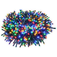 LICHTERKETTE 1600 cm  - Grün, KONVENTIONELL, Kunststoff (1600cm) - X-Mas