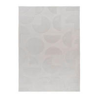 FLACHWEBETEPPICH Wohnzimmer 120/170 cm Silberfarben rechteckig  - Silberfarben, Basics, Textil (120/170cm) - Kayoom