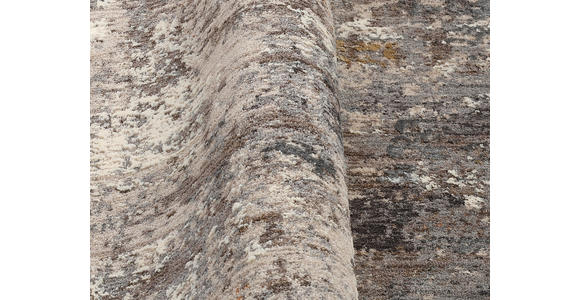 WEBTEPPICH 155/230 cm Elarion Grau, Dunkelgrau, Beige  - Dunkelgrau/Beige, Design, Textil (155/230cm) - Novel