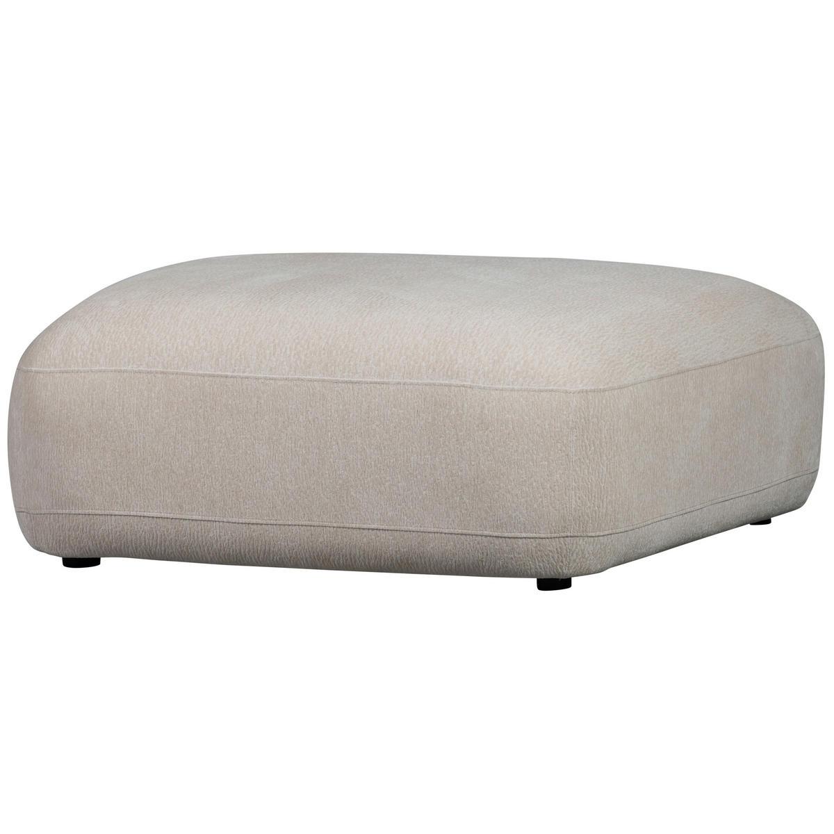 SESSEL in Struktur Sandfarben  - Sandfarben/Schwarz, Design, Kunststoff/Textil (100/70/116cm) - Livetastic