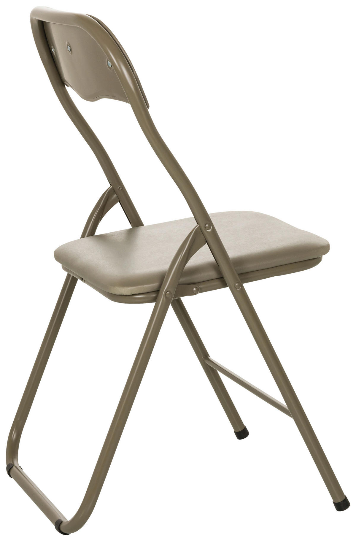 SKLÁDACÍ ŽIDLE, šedohnědá - šedohnědá, Moderní, kov (44/81/48cm) - MID.YOU