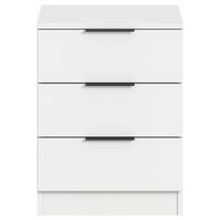 NACHTSCHRANK 45/60/40 cm  - Schwarz/Weiß, MODERN, Holzwerkstoff/Kunststoff (45/60/40cm) - MID.YOU