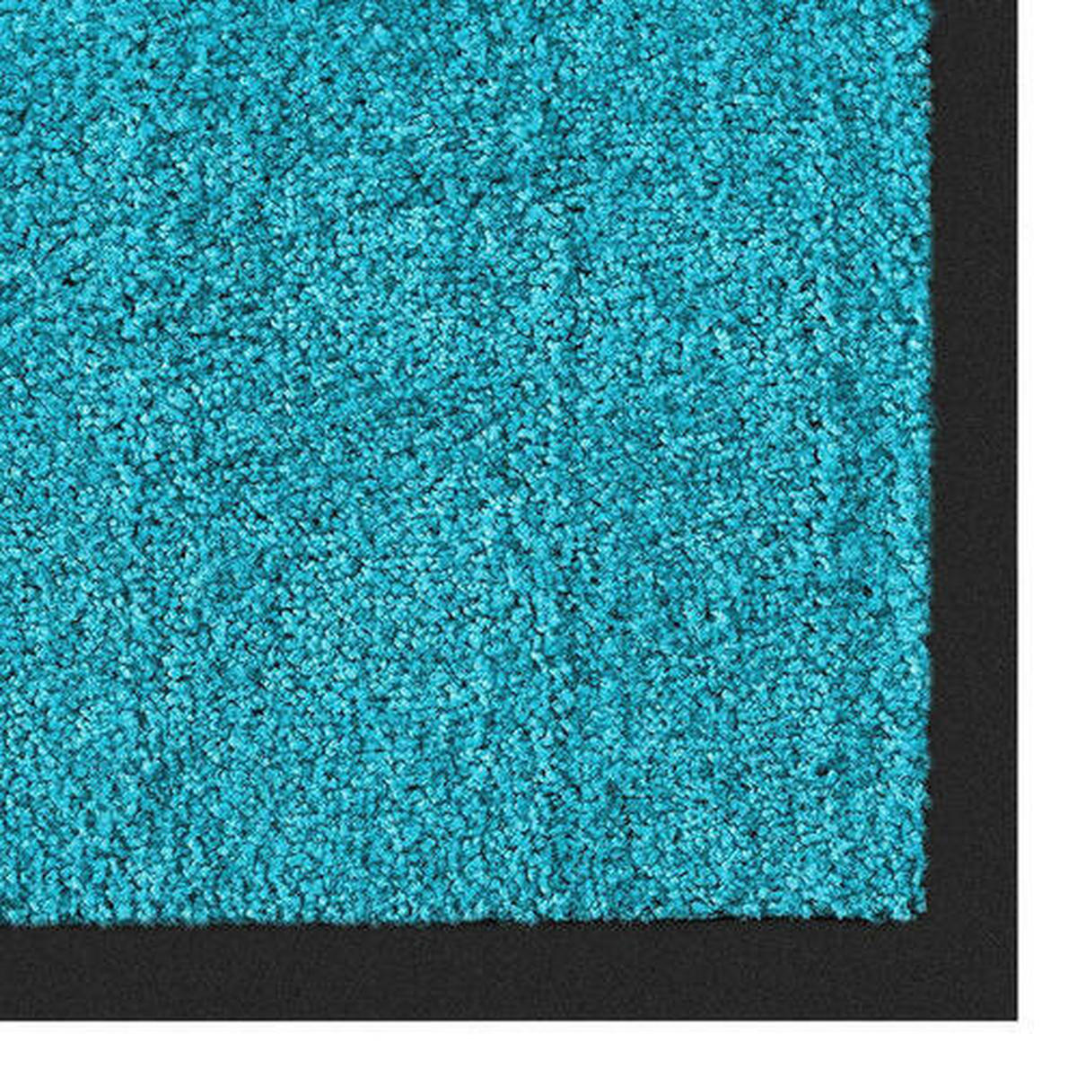 SCHMUTZFANGMATTE  90/120 cm  Türkis  - Türkis, KONVENTIONELL, Kunststoff/Textil (90/120cm) - Esposa