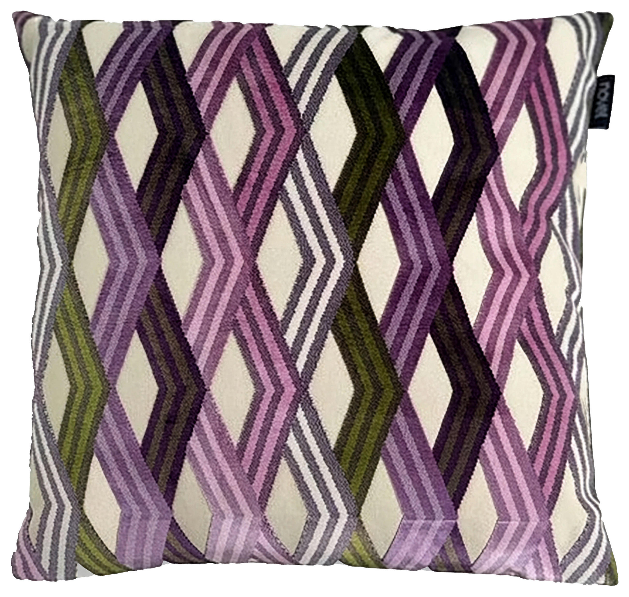 POTAH NA POLŠTÁŘ  45/45 cm - purpurová, Basics, textil (45/45cm) - Novel