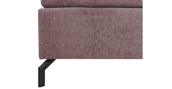 BOXSPRINGBETT 160/200 cm  in Altrosa  - Schwarz/Altrosa, Design, Textil/Metall (160/200cm) - Esposa