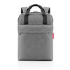 RUCKSACK Allday backpack M twist silver  - Silberfarben, Basics, Kunststoff/Textil (30/39/13cm) - Reisenthel