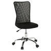 OTOČNÁ ŽIDLE PRO MLÁDEŽ, černá - černá, Basics, plast (54/88-98/54cm) - MID.YOU