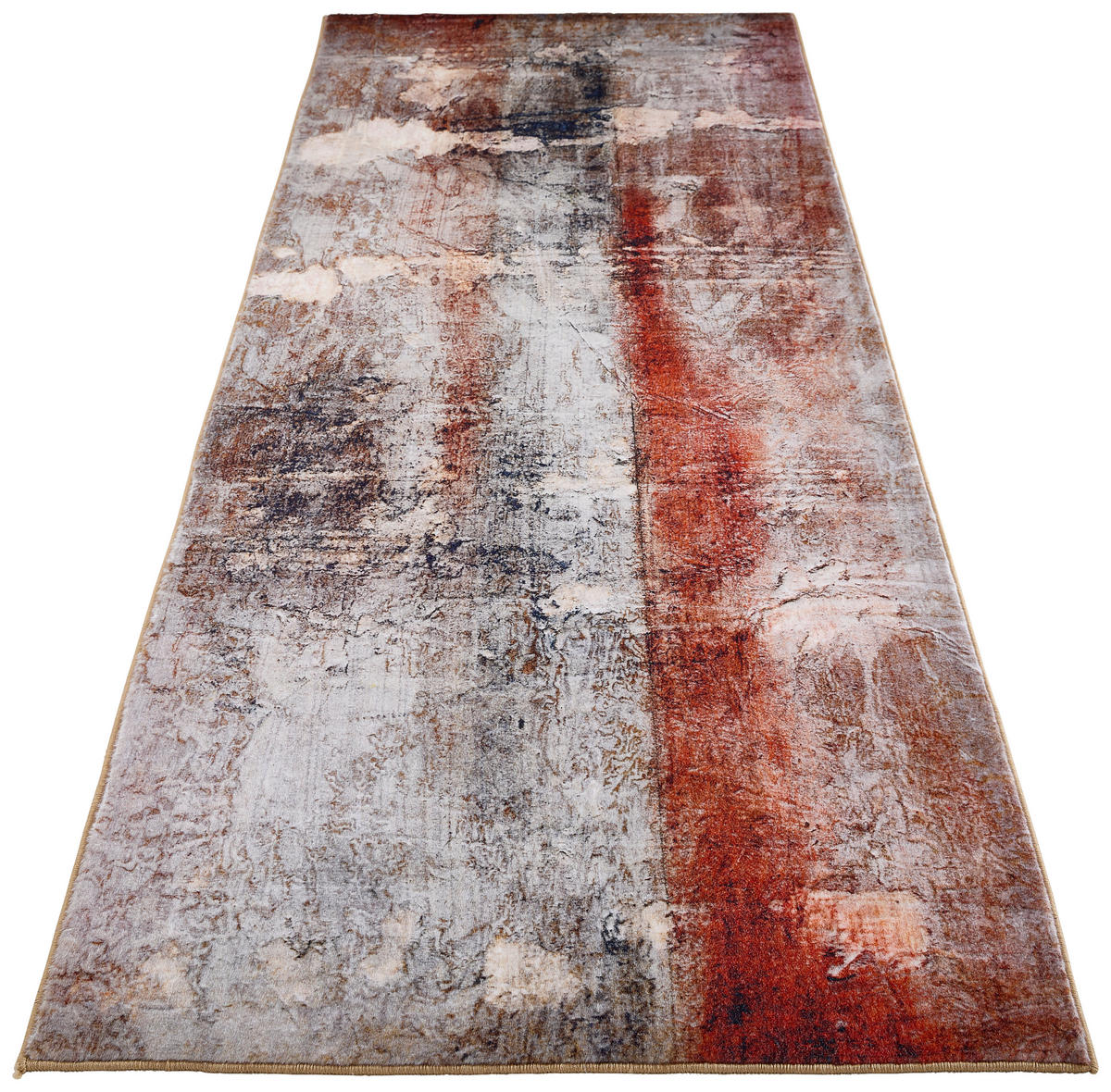 LÄUFER 80/240 cm  - Multicolor/Grau, Design, Textil (80/240cm) - Novel