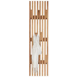 GARDEROBENPANEEL  in 30/120/5,5 cm  - Natur, Holz (30/120/5,5cm) - Linea Natura