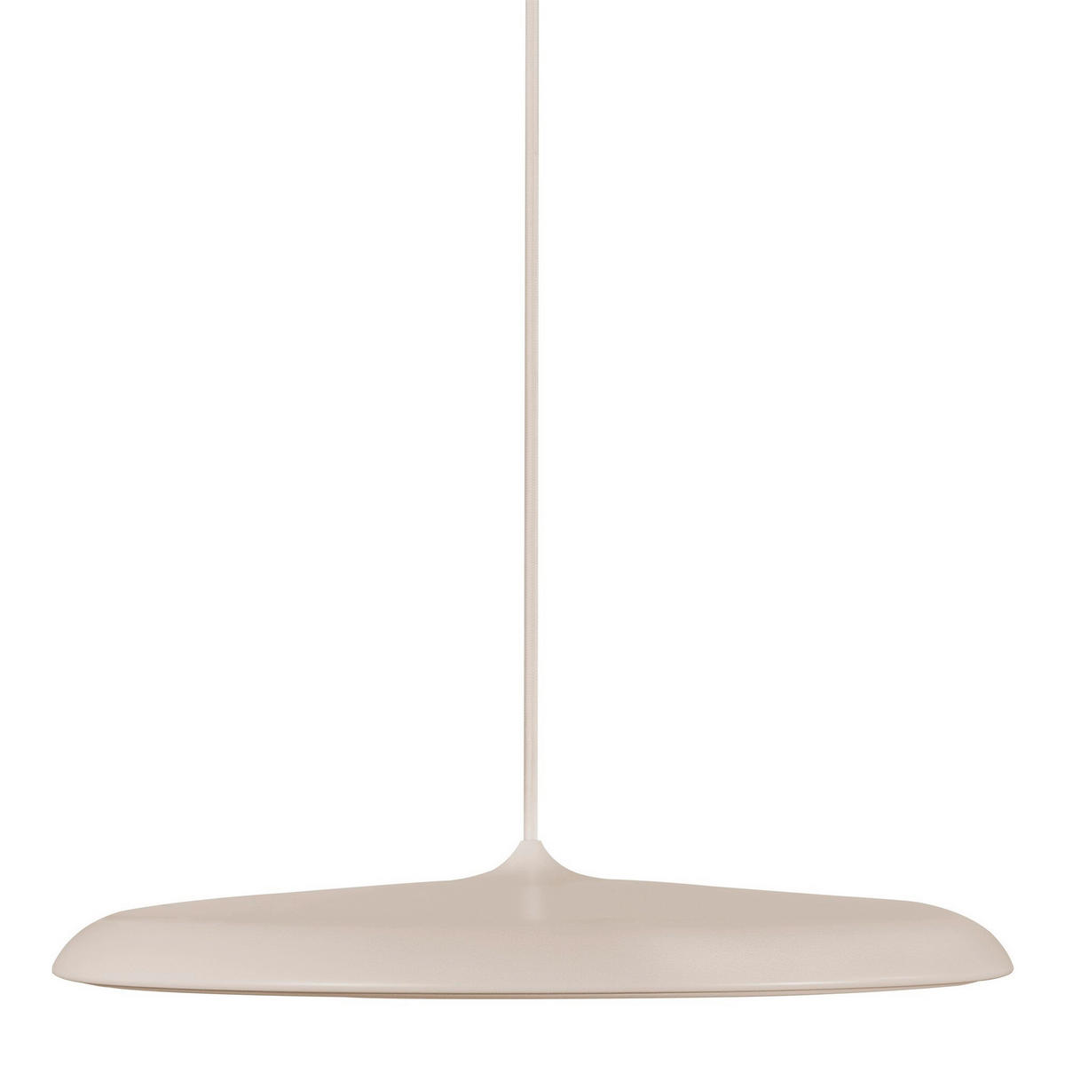 LED-HÄNGELEUCHTE 40/6 cm   - Beige, Design, Metall (40/6cm) - Nordlux