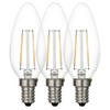 LED-LEUCHTMITTEL   E14 4 W 450 lm  - Transparent, Basics, Glas/Metall (3,5/9,7cm) - Boxxx