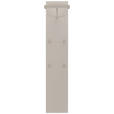 GARDEROBENPANEEL  in 35/160/25 cm  - Taupe, Design, Holzwerkstoff/Metall (35/160/25cm) - Dieter Knoll
