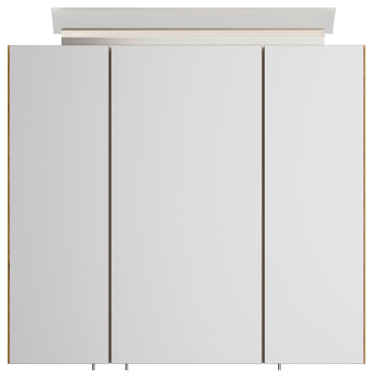 SPIEGELSCHRANK 70/62/17 cm  - Eichefarben, MODERN, Glas/Holzwerkstoff (70/62/17cm) - MID.YOU