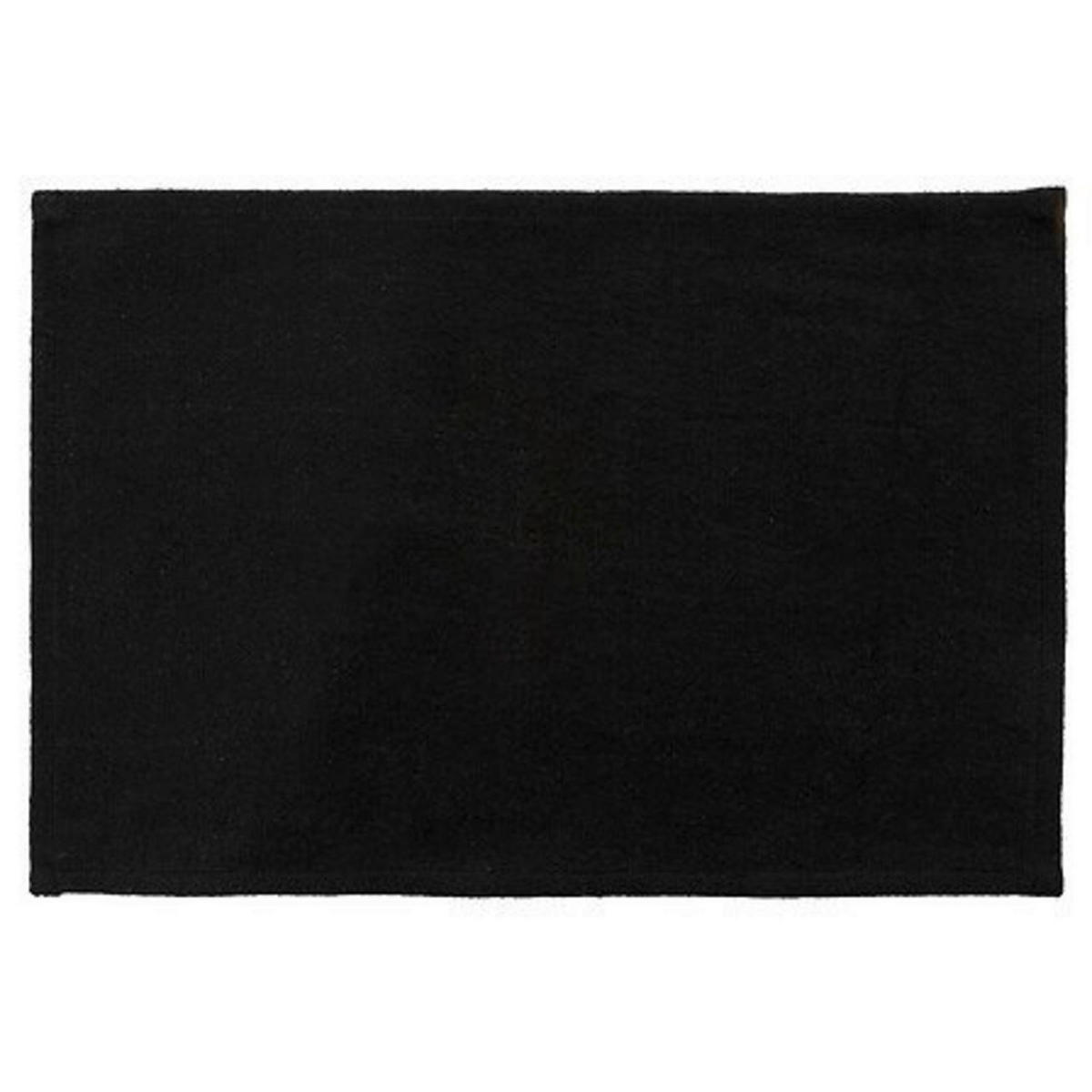 PODMETAČI ZA STOL crna , tekstil  UMA  - crna, Basics, tekstil (45/30cm)