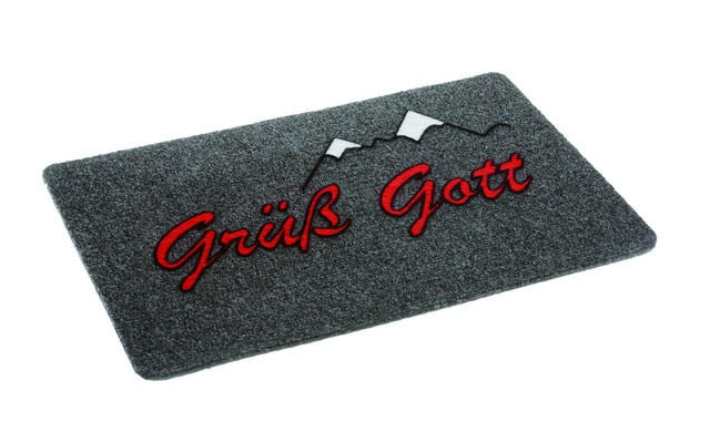 FUßMATTE 40/60 cm Flocky Color  - Anthrazit, KONVENTIONELL, Textil (40/60cm) - Esposa