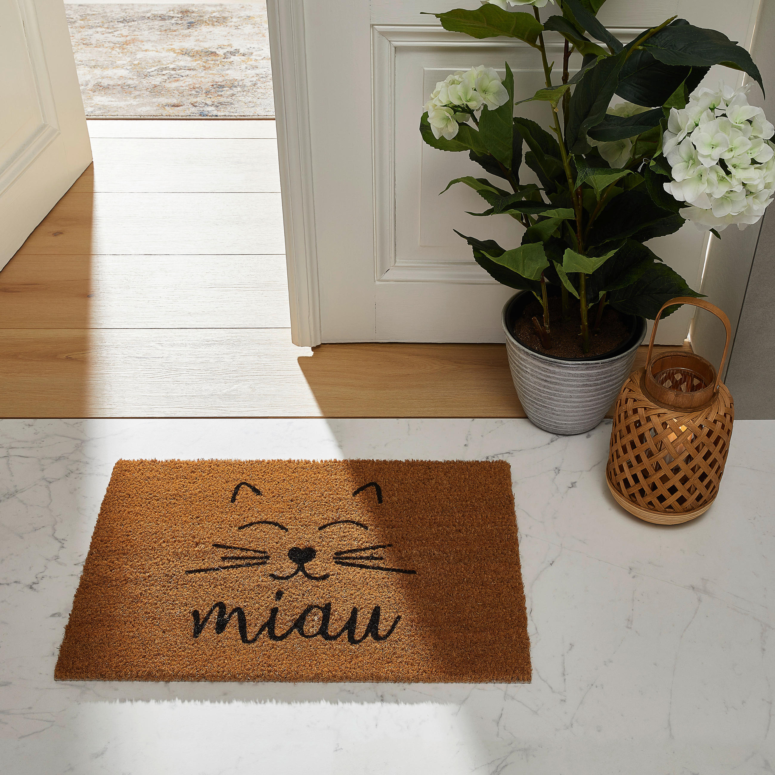 KOKOSMATTE  40/60 cm  Multicolor  - Multicolor, Basics, Naturmaterialien/Kunststoff (40/60cm) - Esposa